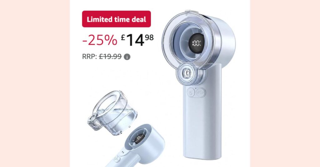 misting summer fan deal